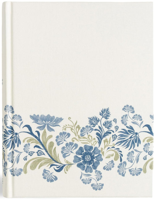CSB Notetaking Bible Large Print Floral Cloth Over Board