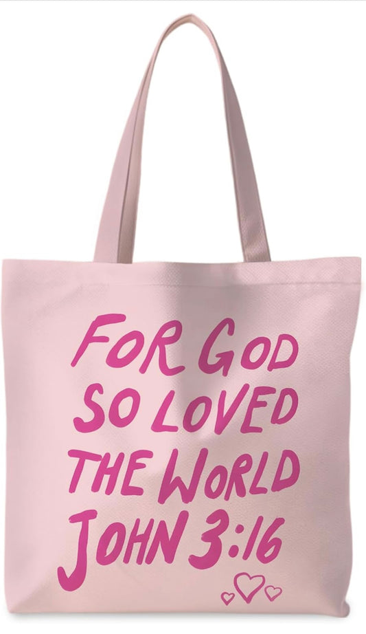 For God So Loved The World Tote