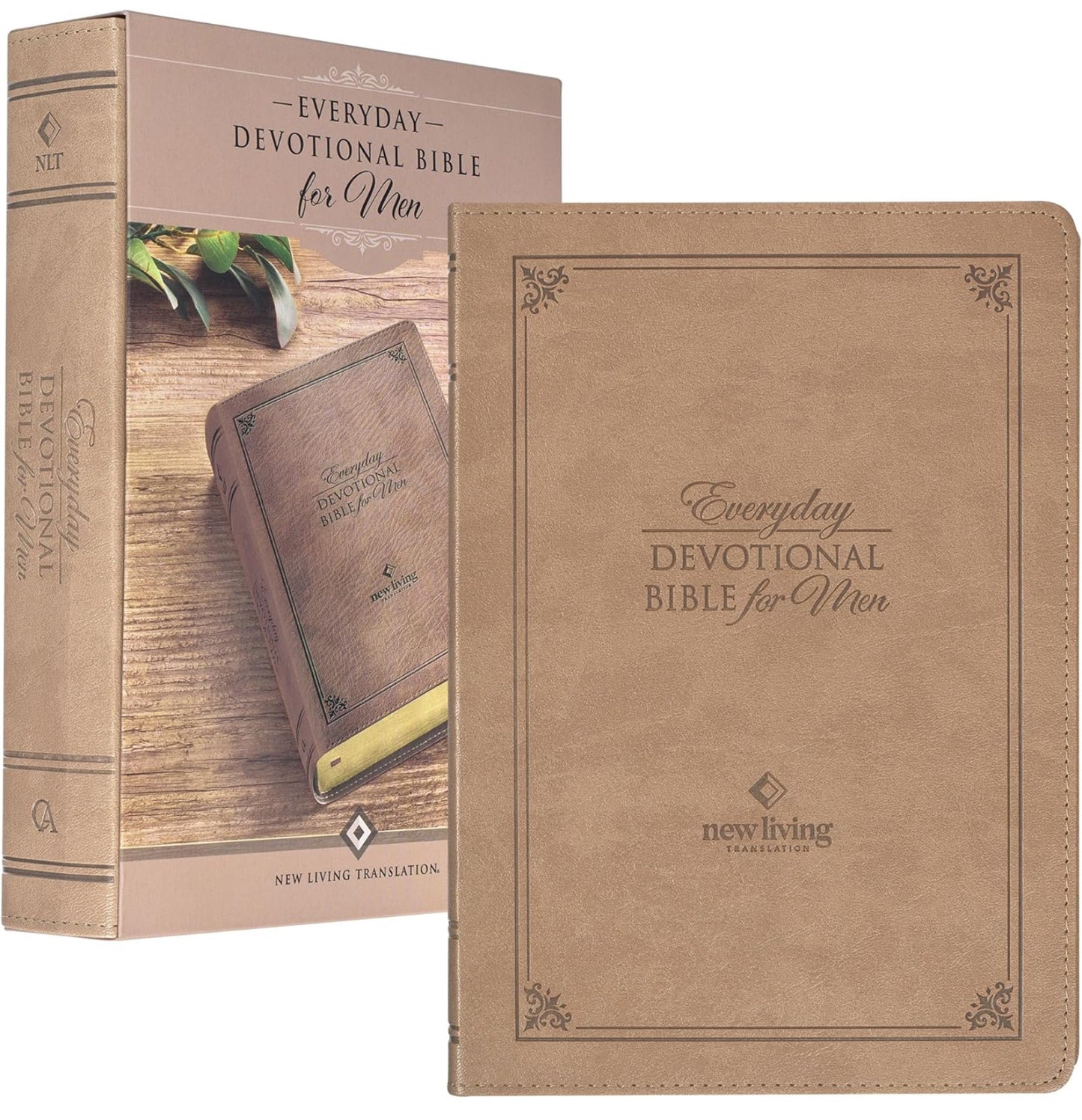 NLT Everday Devotional Bible for Men