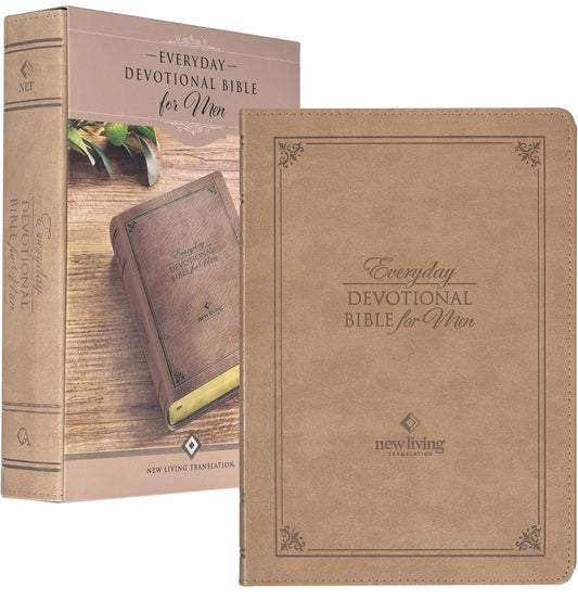 NLT Everday Devotional Bible for Men