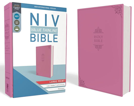 NIV Thinline Large Print Orchid