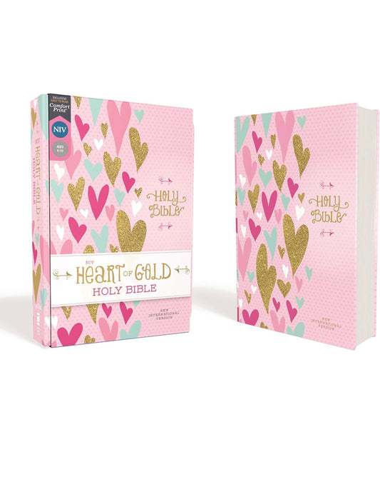 NIV Heart Of Gold Holy Bible
