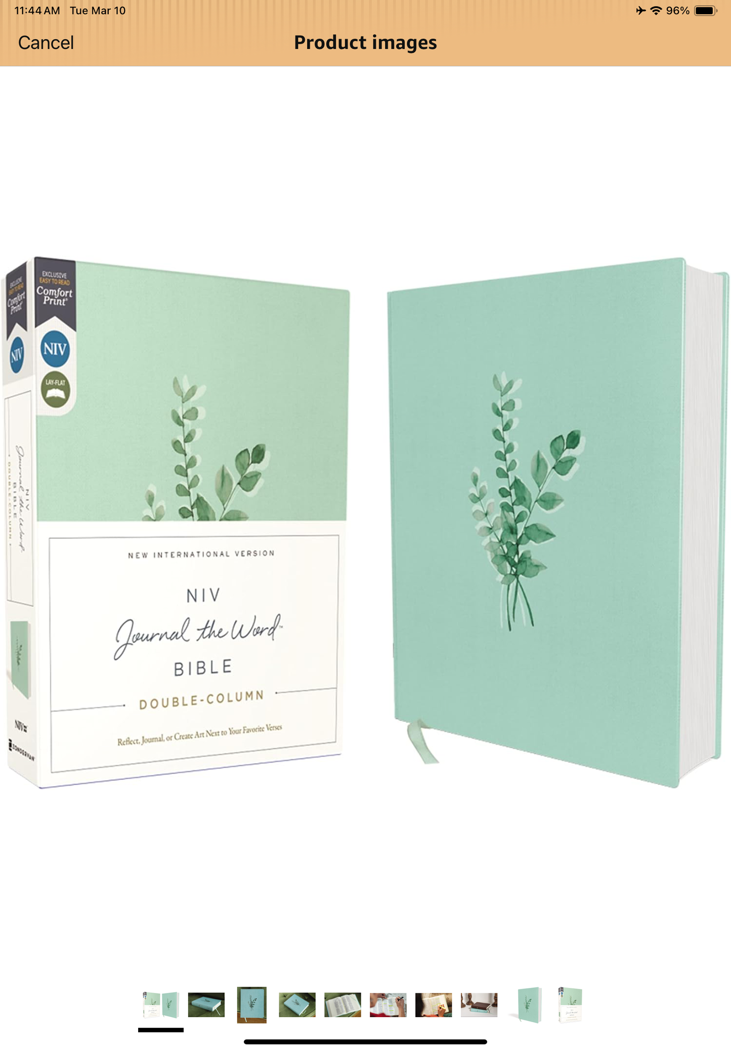 NIV Journal the Word Teal