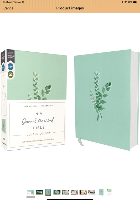 NIV Journal the Word Teal