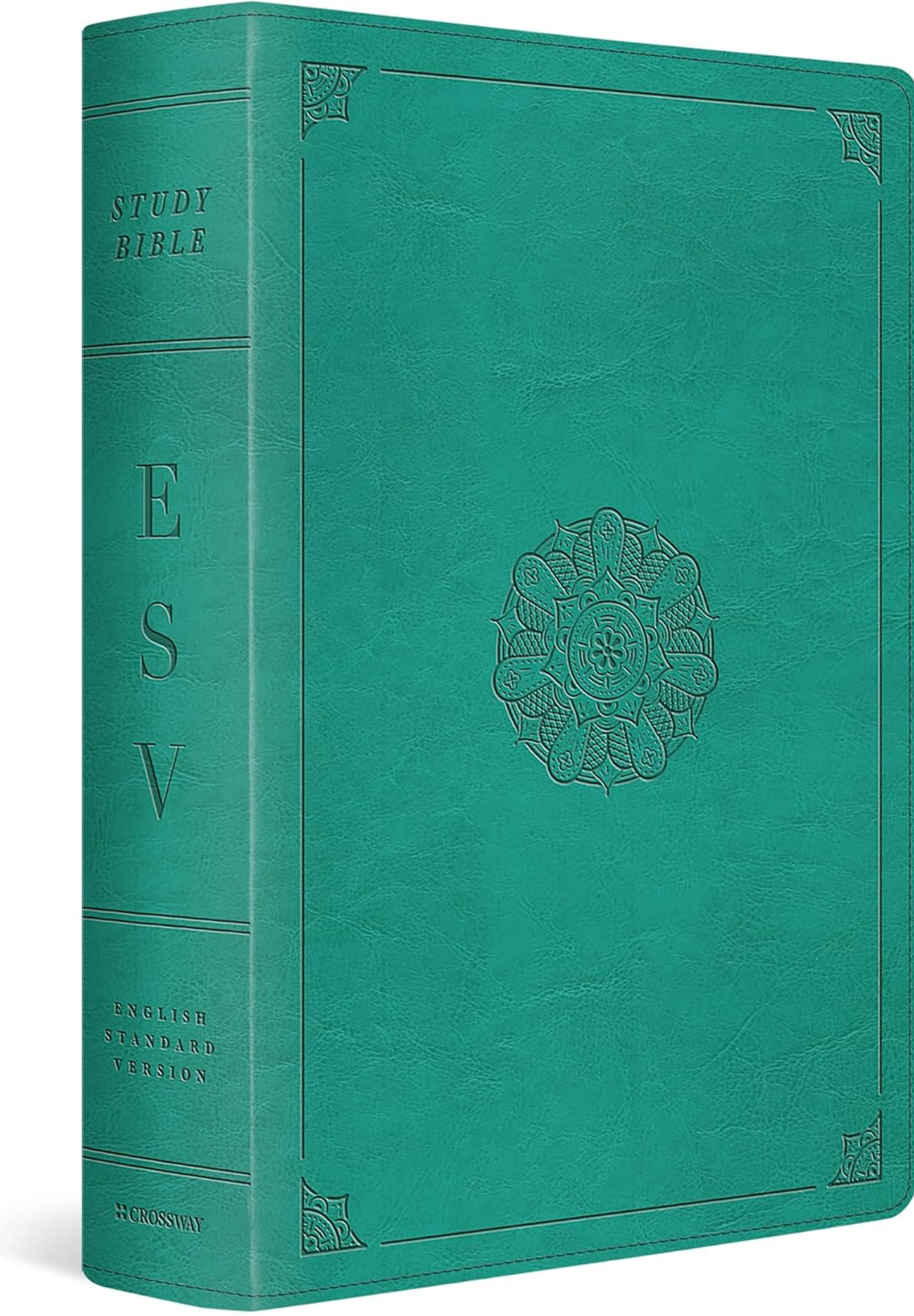 ESV Study Bible (TruTone, Turquoise, Emblem Design): Holy Bible, English Standard Version