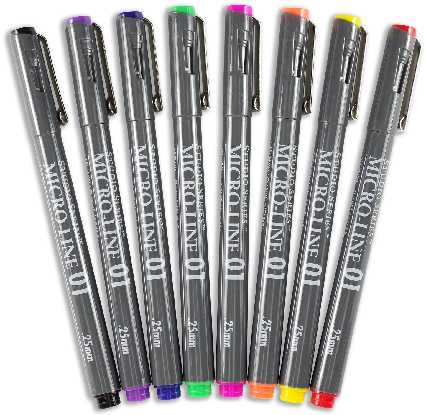 Bible Micro-Line Color Pens (Set of 8 Pens)