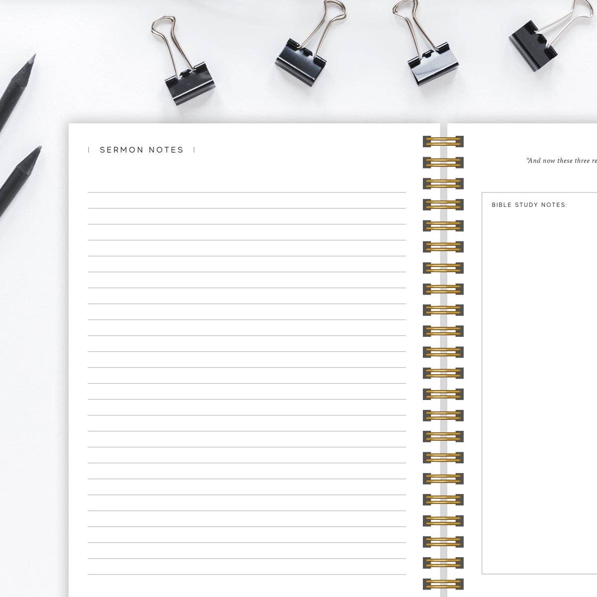 The Faithful Planner™: Midnight Navy