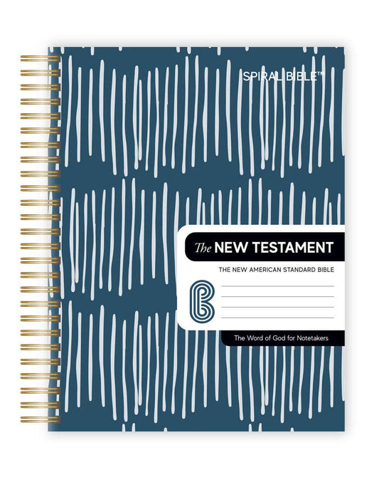 Spiral Bible™ - NASB - New Testament - Blue (Hardcover)