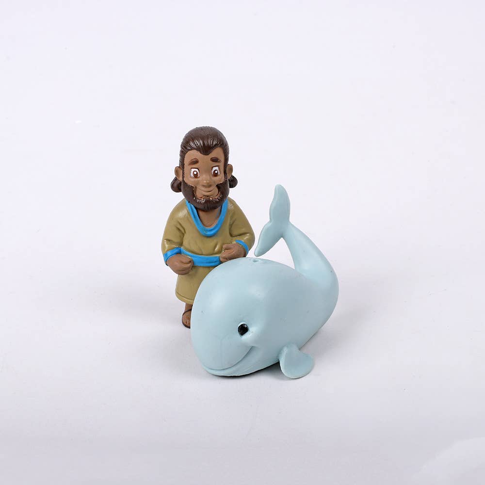 Toy Figurine - Jonah And The Big Fish