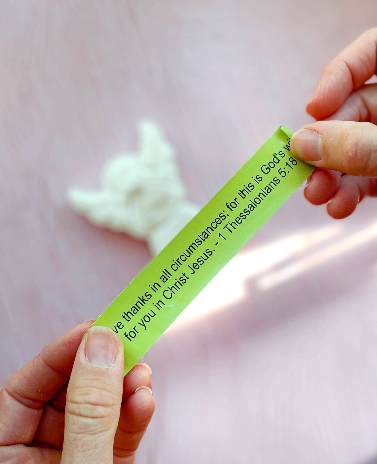 Angel Bath Bomb - with Scripture inside!