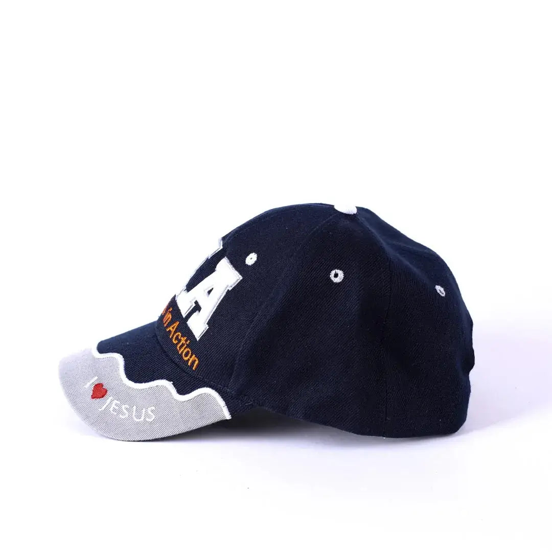 Cap Christian In Action Navy