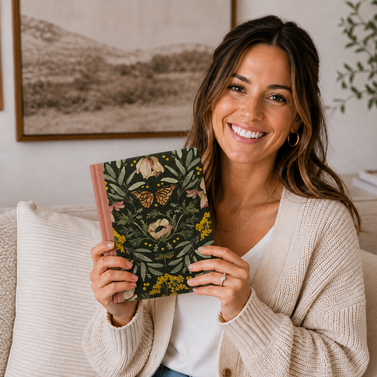 ESV Single Column Journaling Bible®, Butterfly Edition