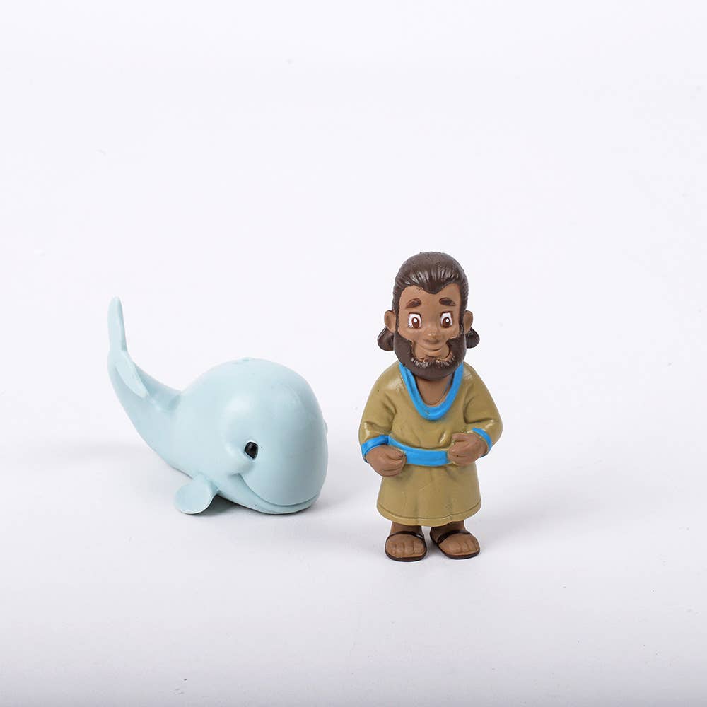 Toy Figurine - Jonah And The Big Fish
