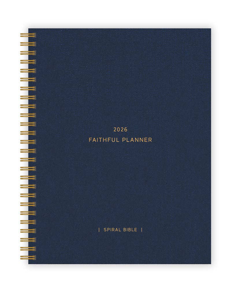 The Faithful Planner™: Midnight Navy