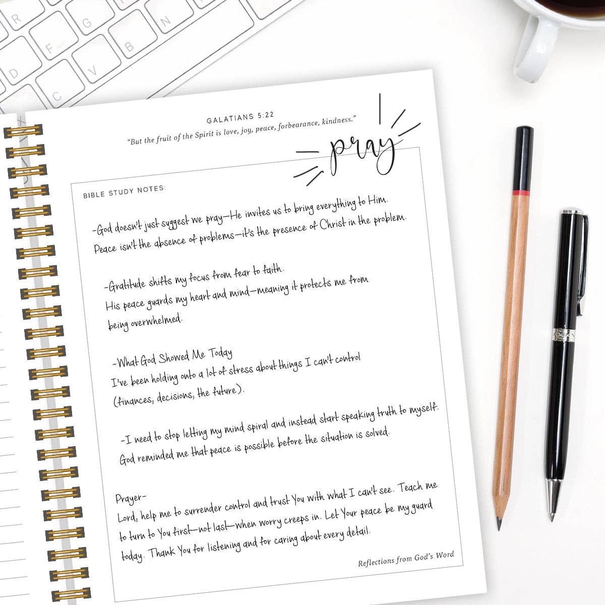 The Faithful Planner™: Midnight Navy