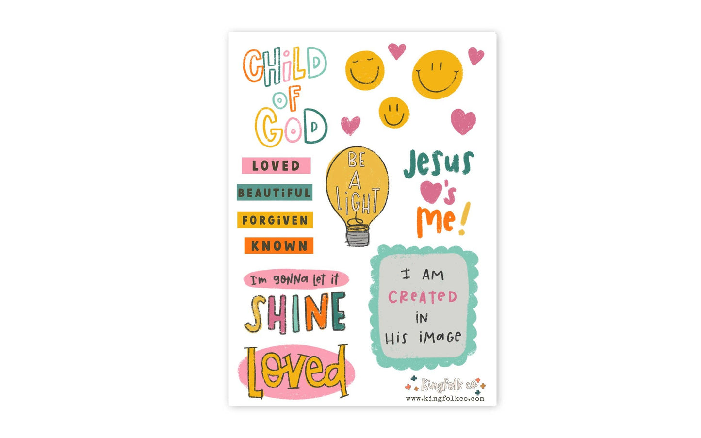 Child of God Sticker Sheet