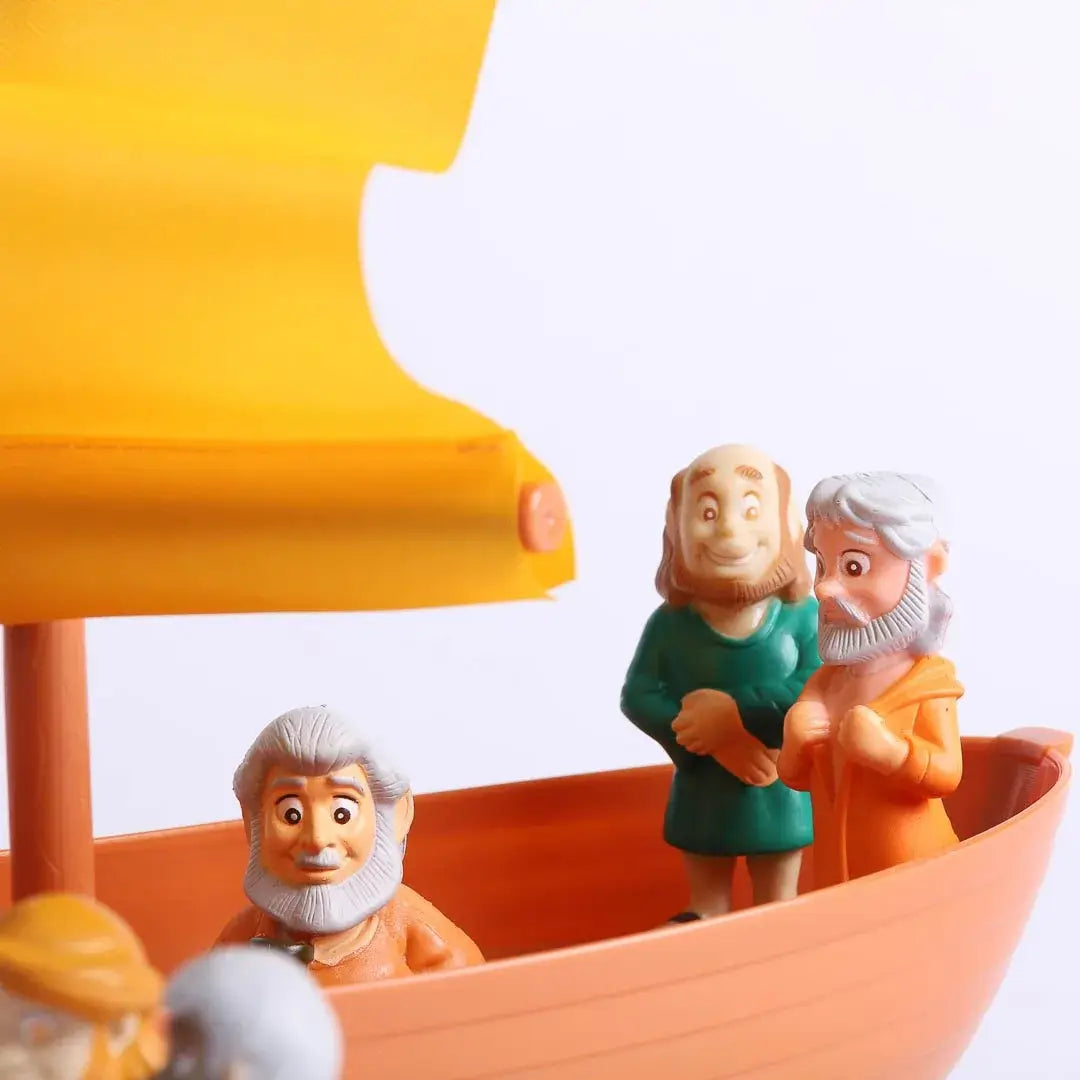 Playset - Galilean Boat With Apostles