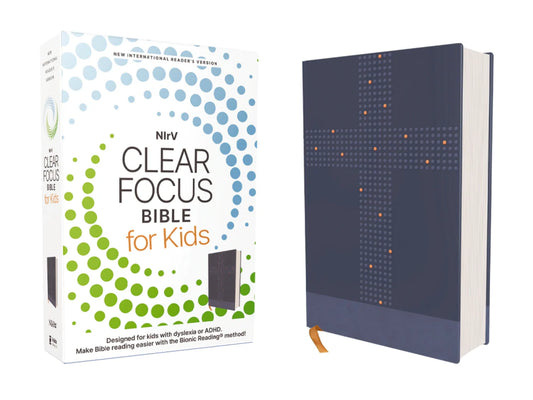 NIrV Clear Focus Bible for Kids- BLUE