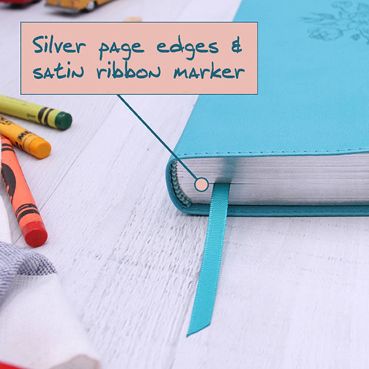 NIV The Busy Mom's Bible, Leathersoft, Teal, Red Letter