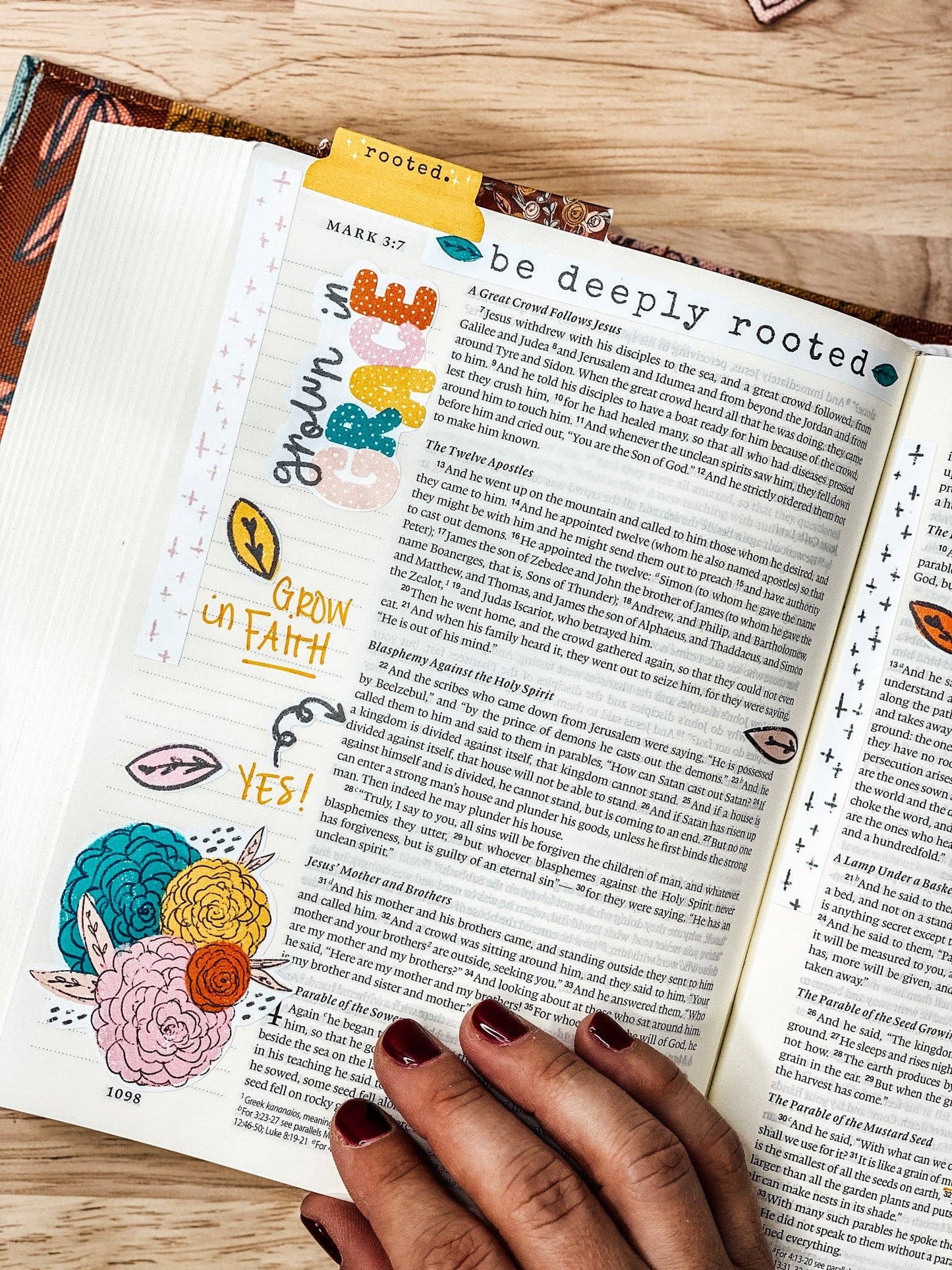 Bloom in Christ Sticker Sheet
