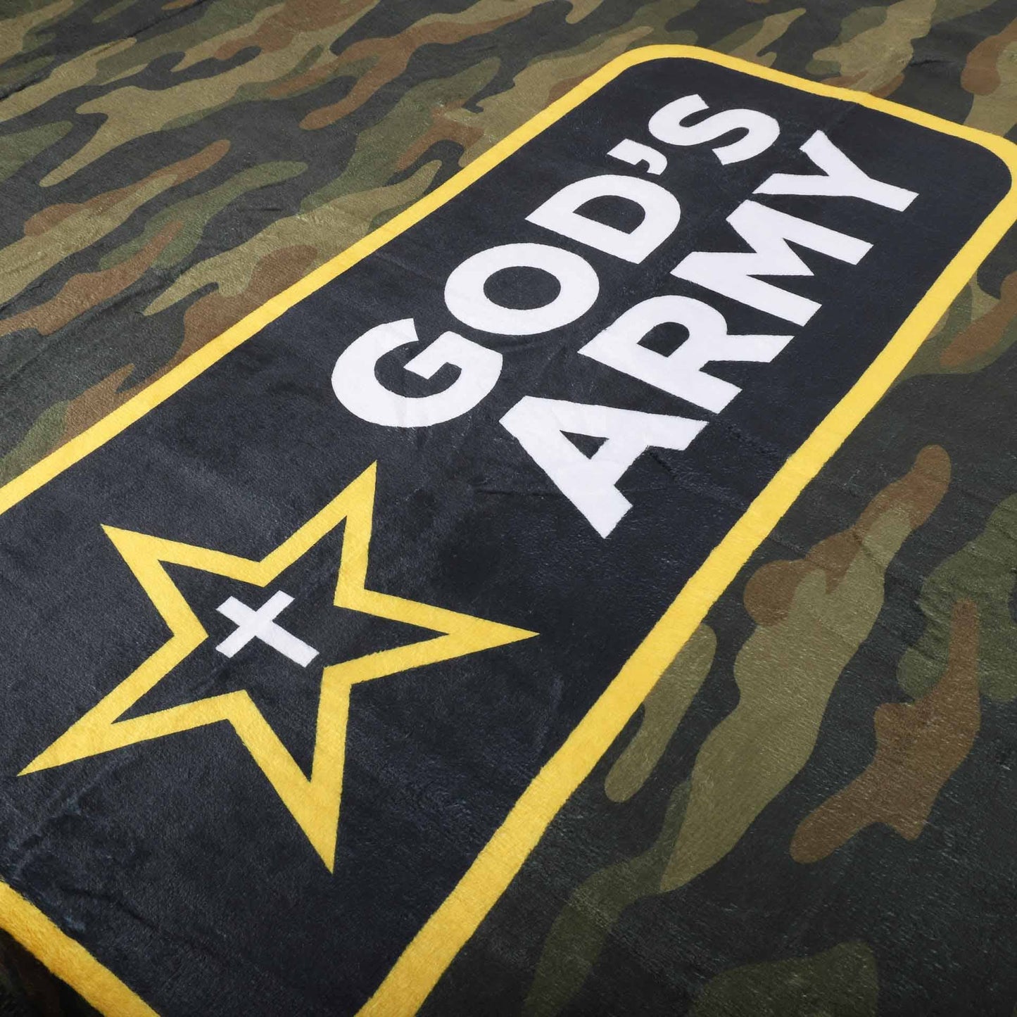 Kid's Throw Blanket - God's Army - 50X60