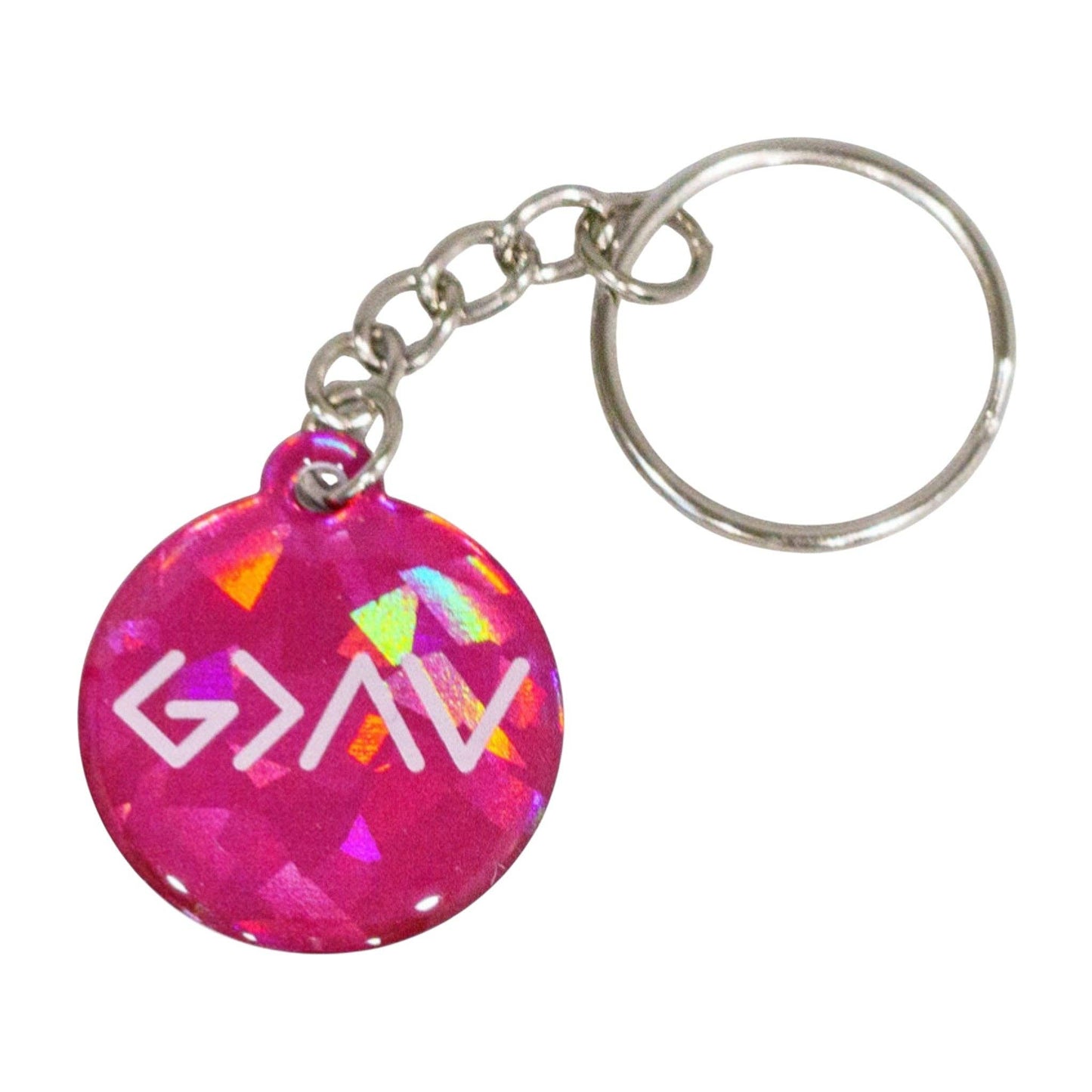 Tap To Pray® Acrylic Keychain: White + Cross