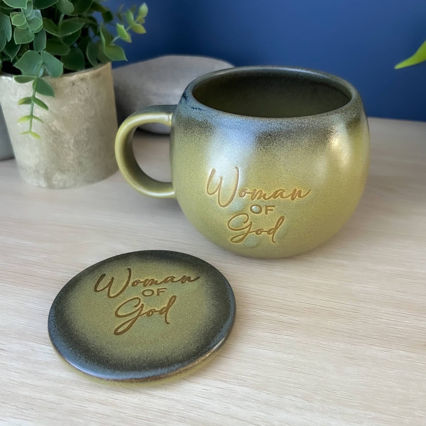Amazing Woman Coaster Mugs: Woman of Strength