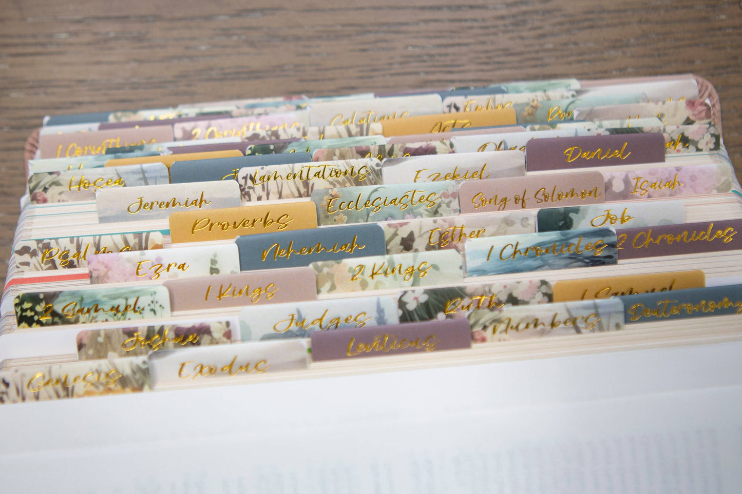 Pretty Bible Book Tabs | Bible Tabs