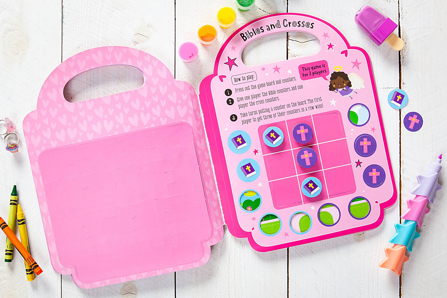 My Pretty Pink Bible Activity Book (Ages 3+)