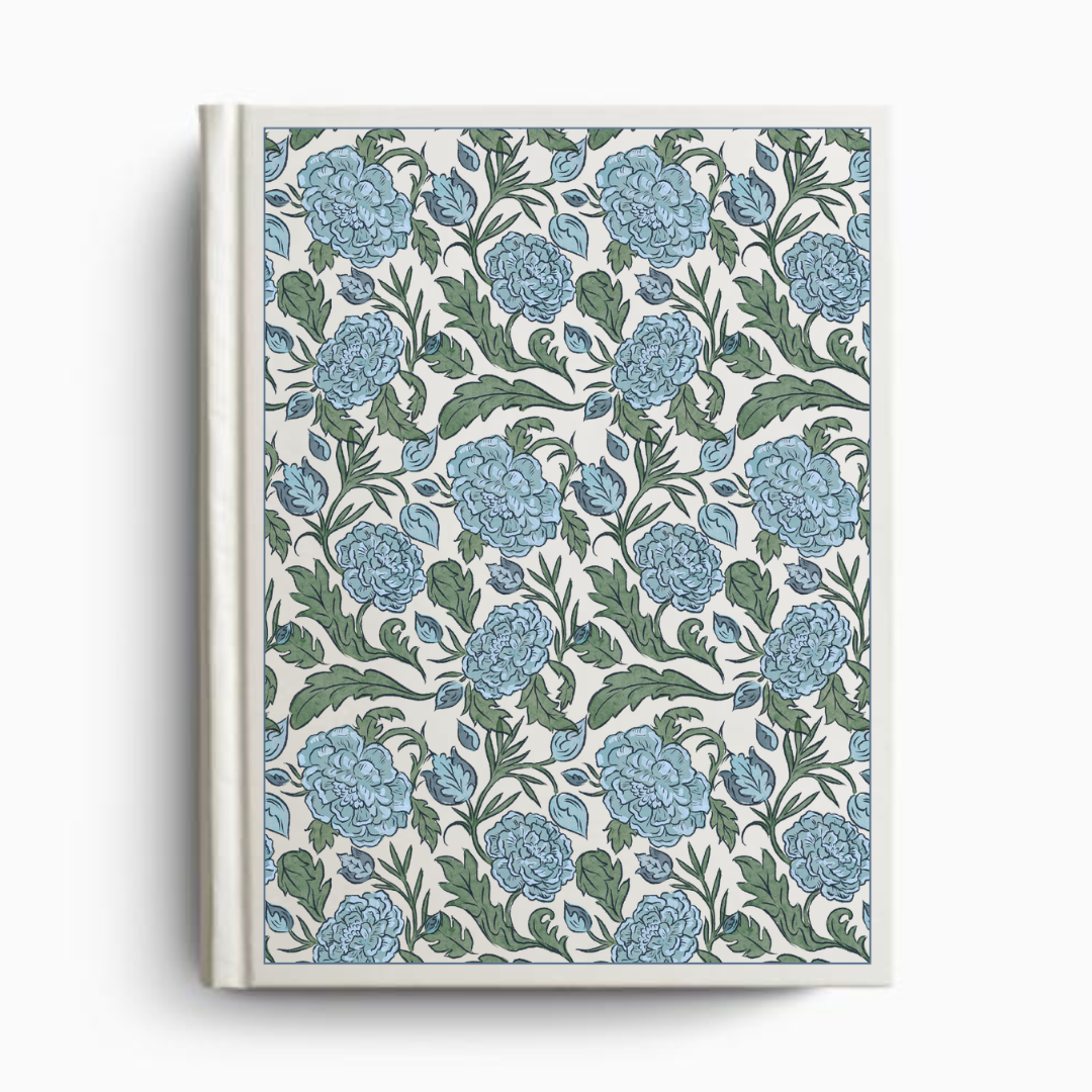 ESV Custom Single Column Journaling Bible®, Floral Hardcover: Pink