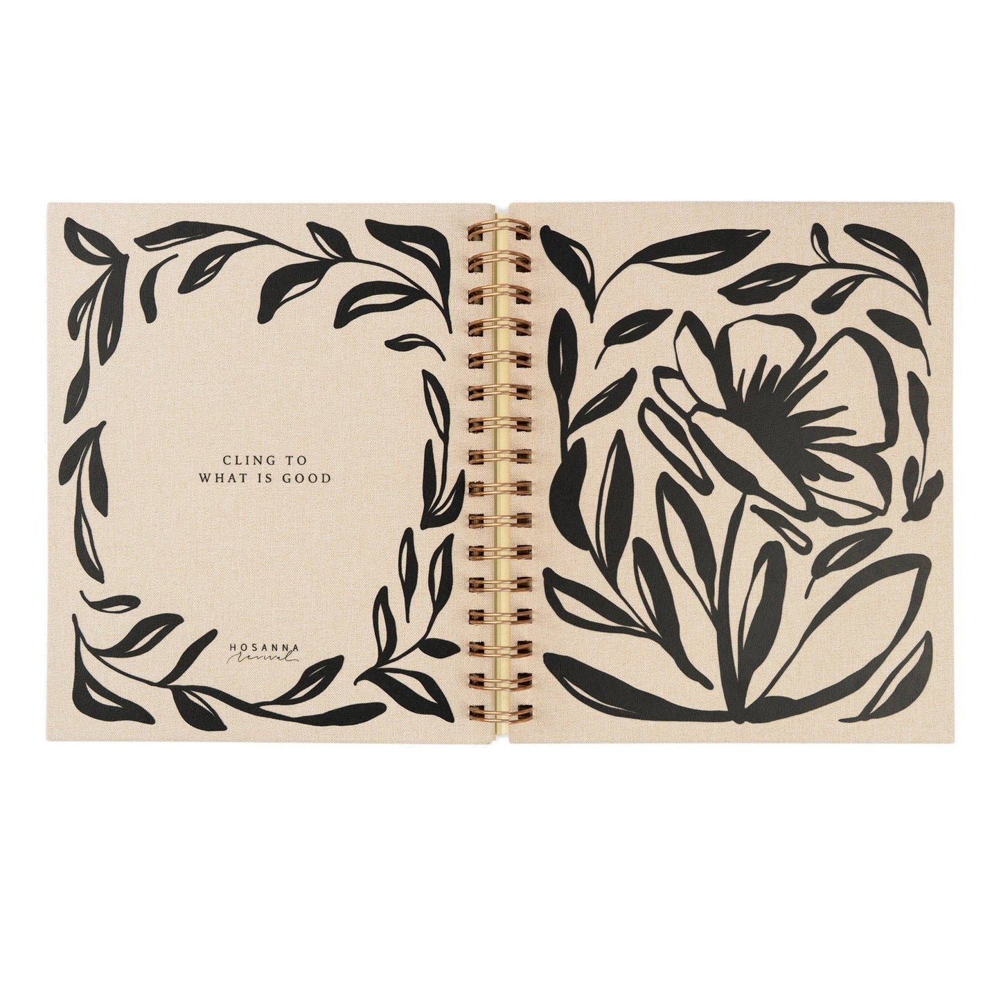 12-Month Undated Planner: Magnolia Springs Design, Spiral
