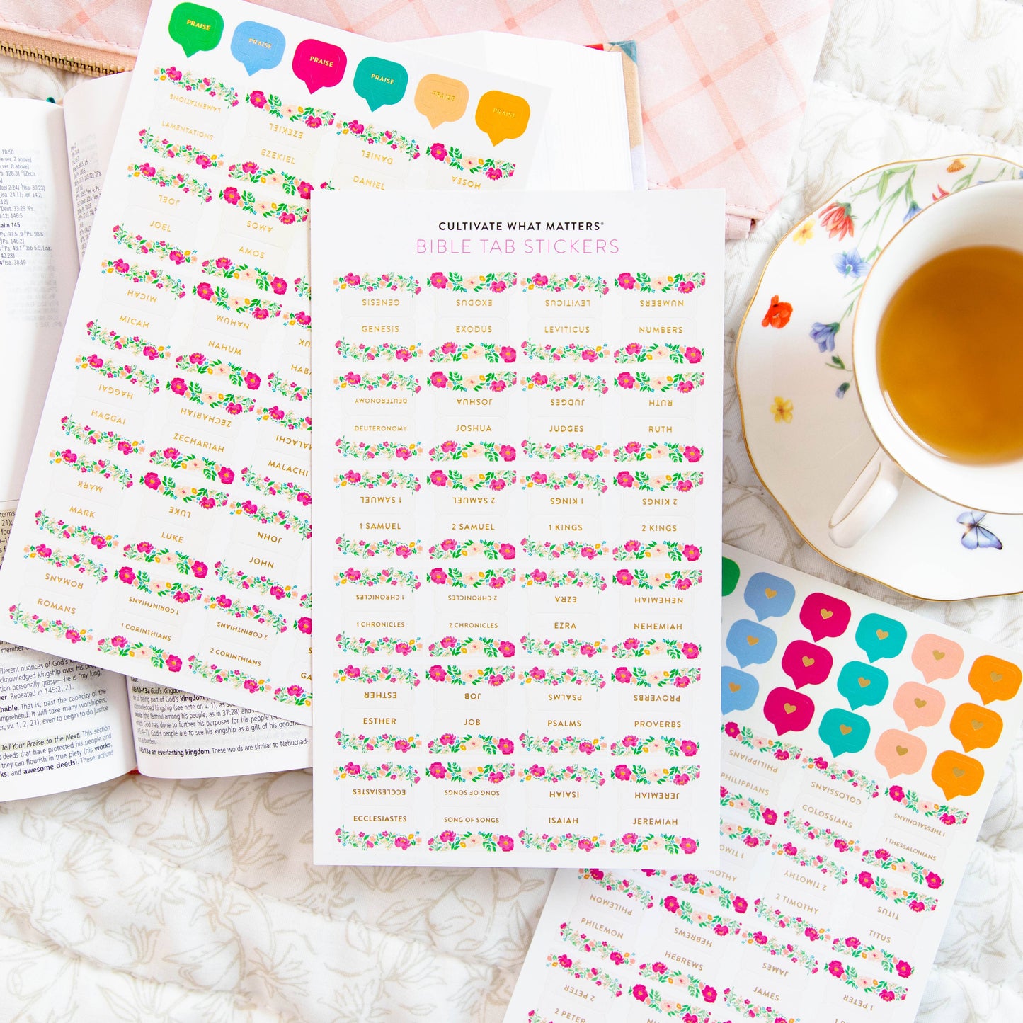 Bible Tabs | Blooms