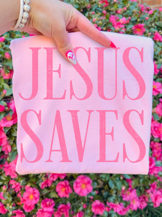 Jesus Saves Tee: M
