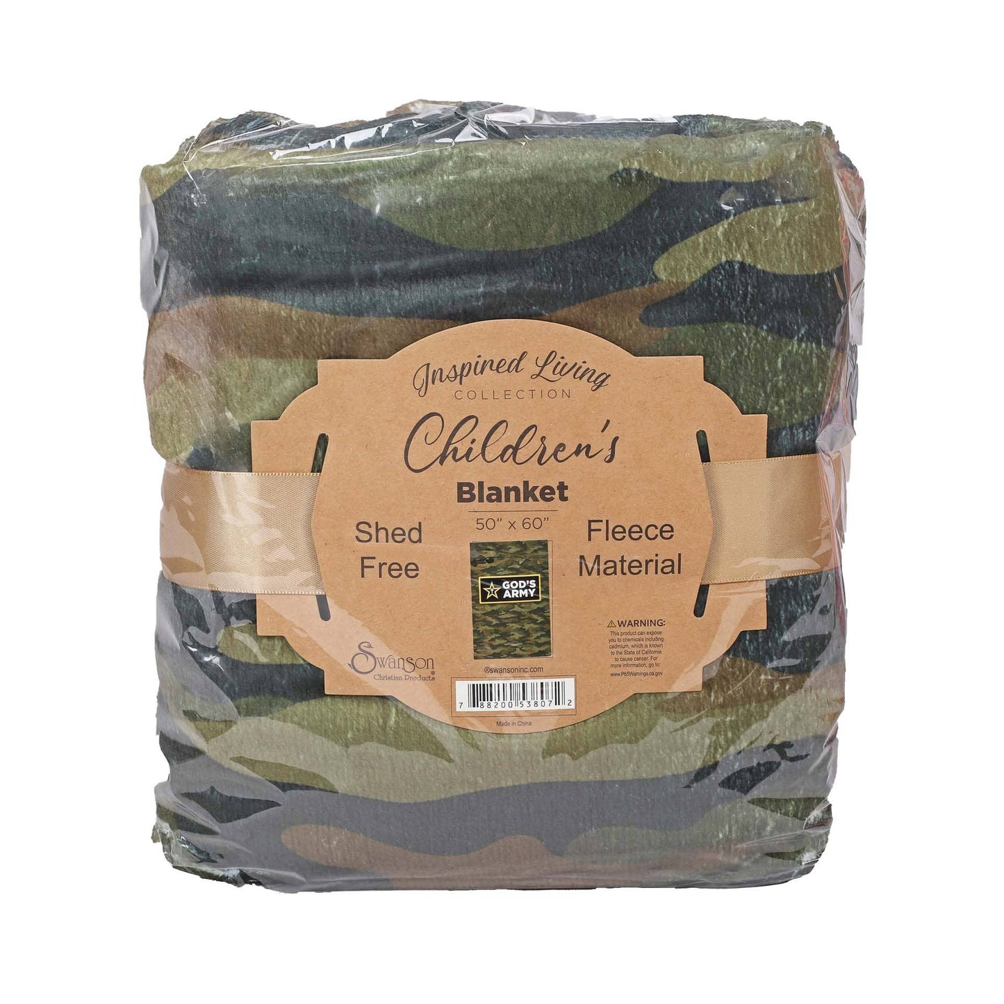 Kid's Throw Blanket - God's Army - 50X60