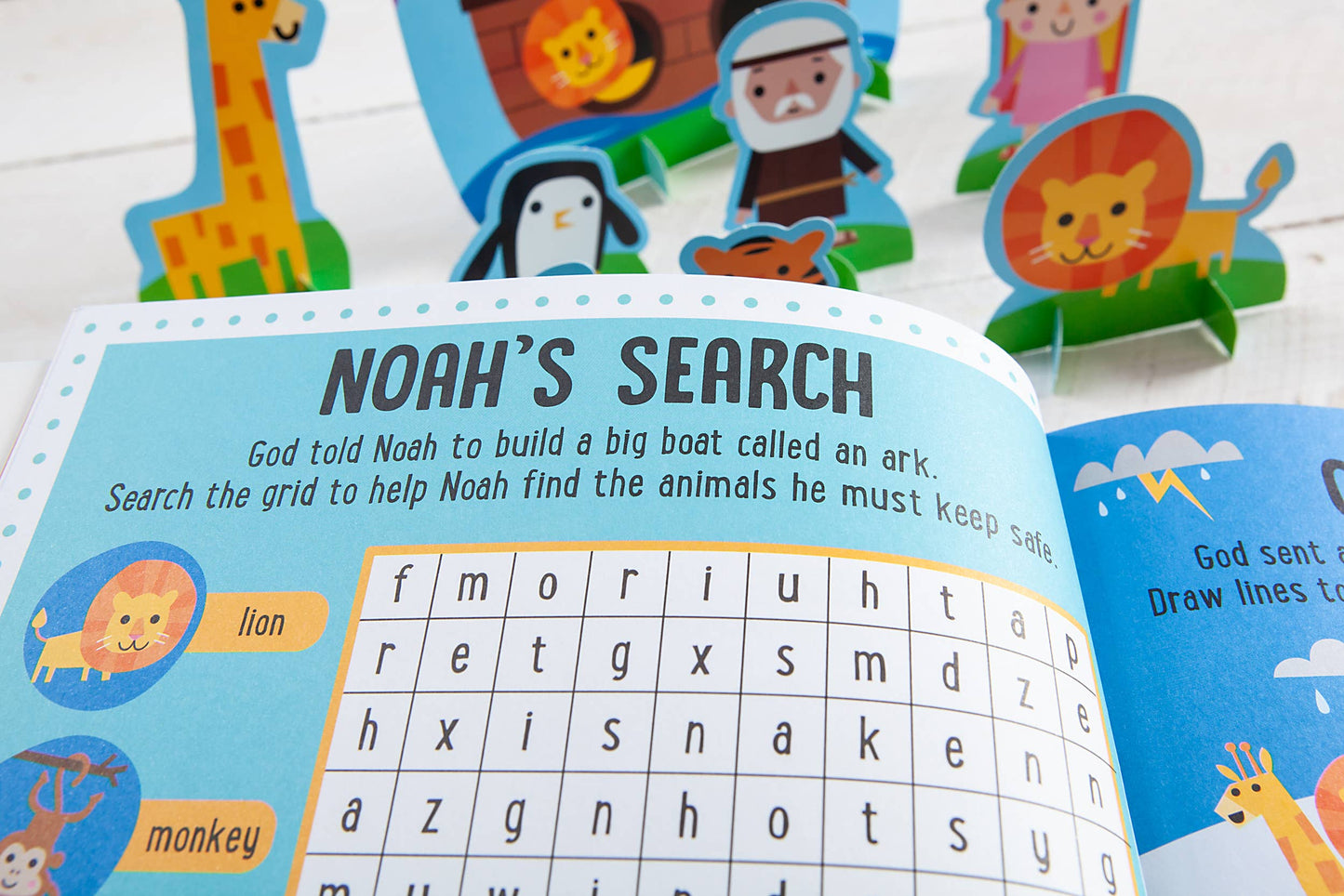 My Bible Stories Activity Book (Blue, Ages 3+)