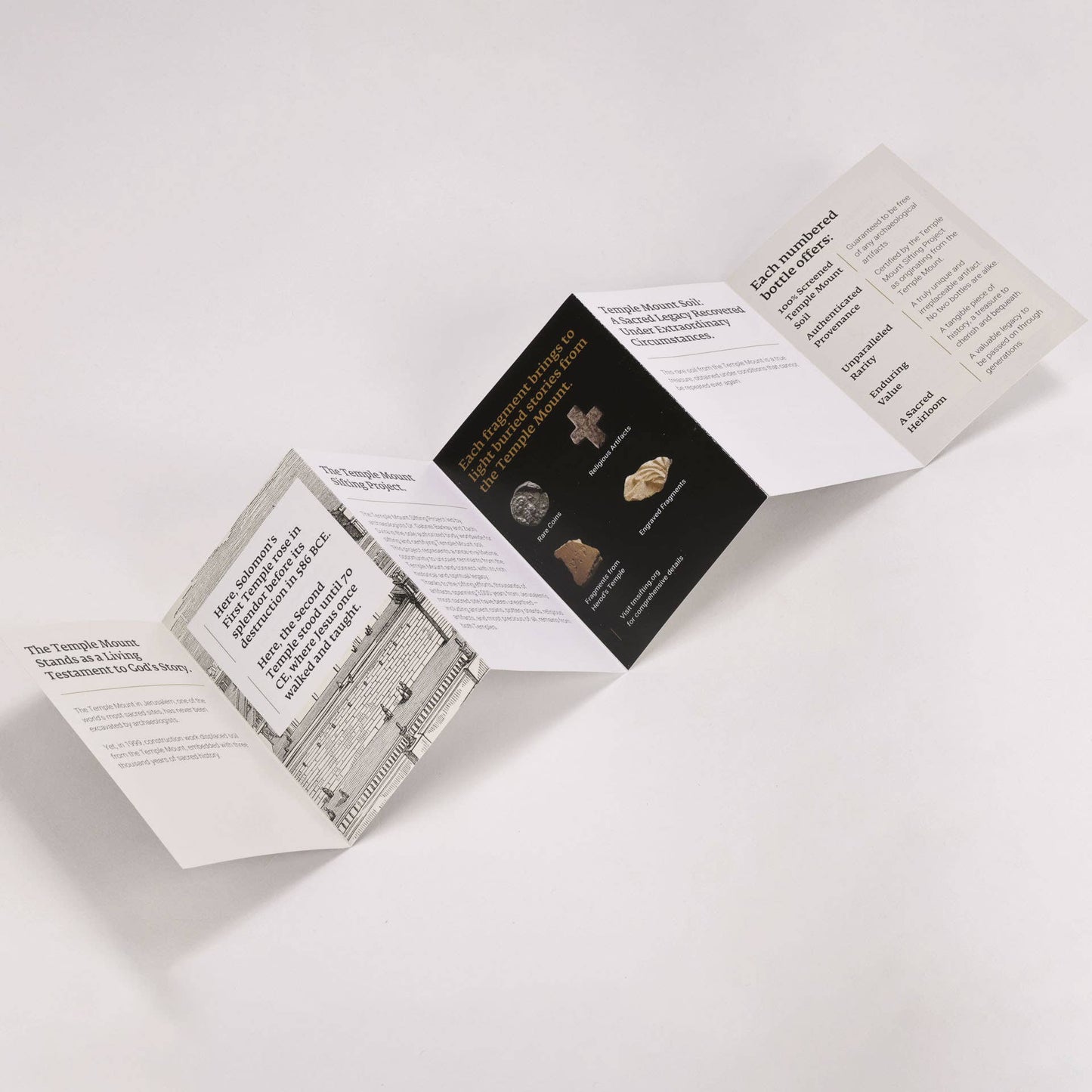 Temple Mount Soil Boxed Gift Set Black